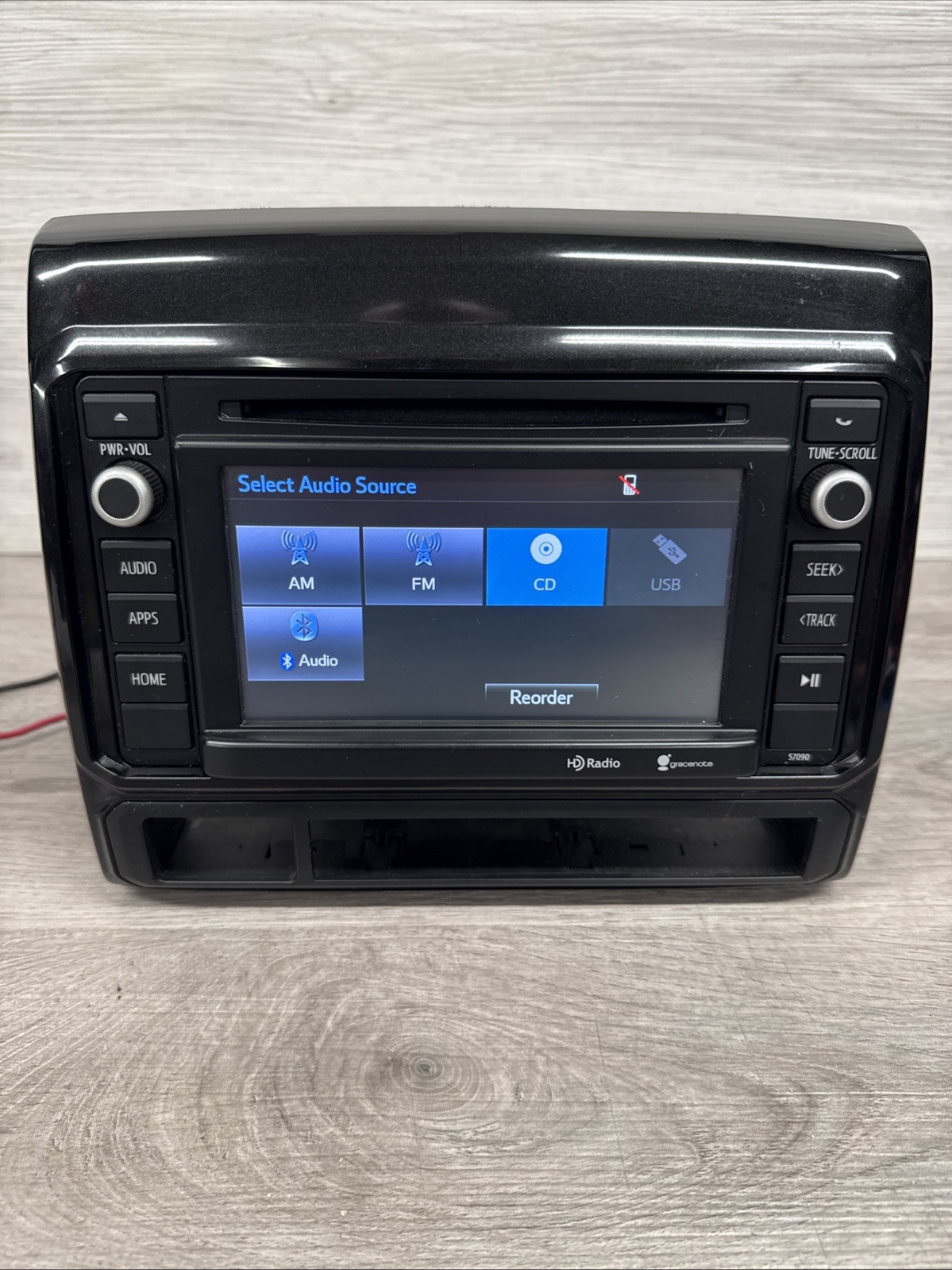 13-15 TOYOTA TACOMA 86140-04130 AM FM RADIO MP3 CD PLAYER 57090 OEM FACTORY