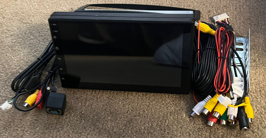 7″ Touch Screen & Camera Car Stereo Mirror Link Bluetooth FM MP5 Player #F8014