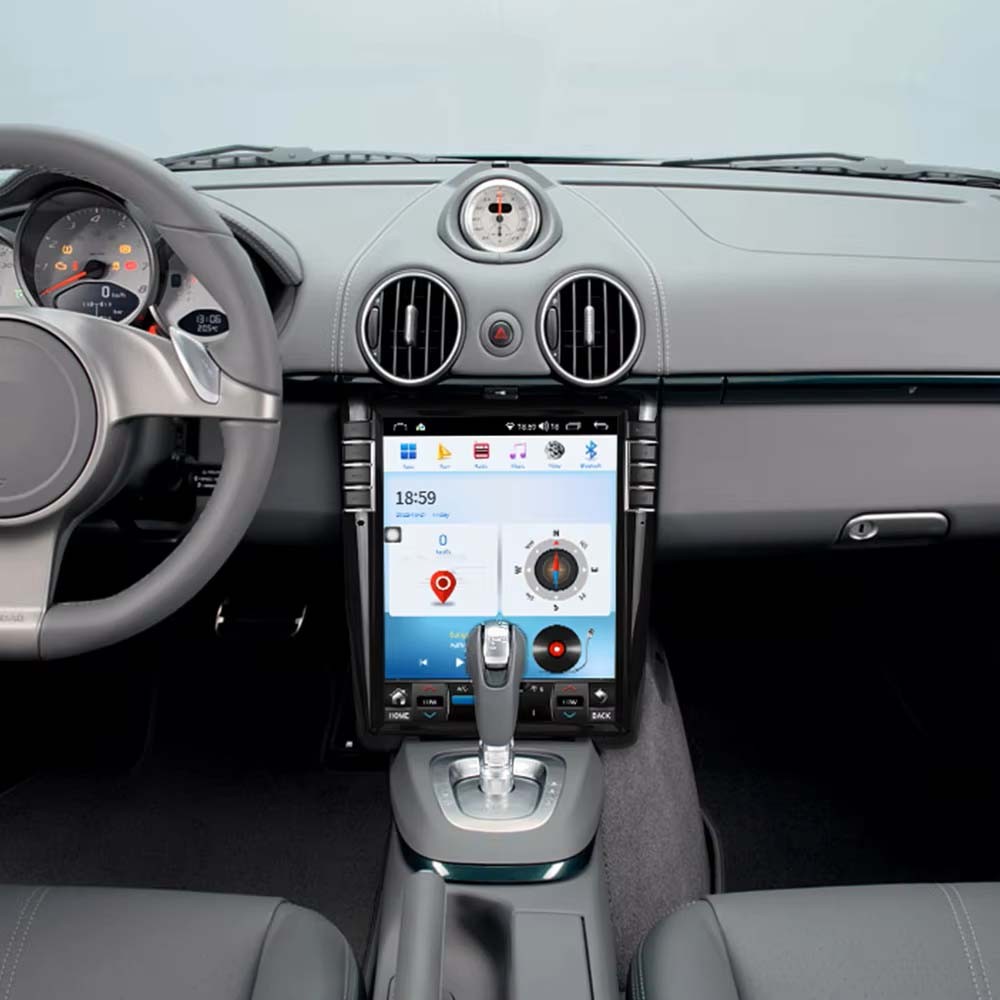 For Porsche 911 997 Cayman Boxster 987 Car Stereo Radio 6+128GB CarPlay Navi GPS