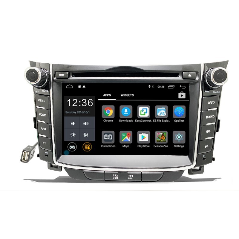 Android carplay car Radio For Hyundai I30 Elantra GT 2012- 2016 Car player 2+32G