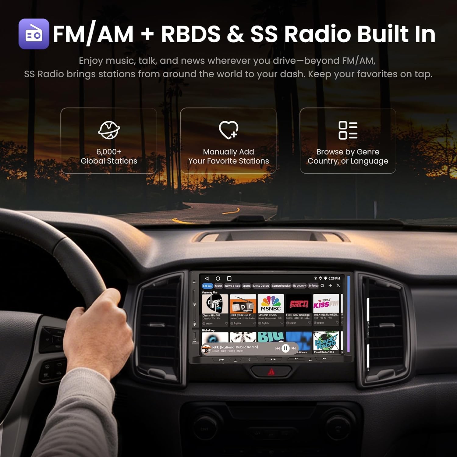 ATOTO S8Standard 7″ 2DIN Car Stereo GPS NAVI Radio Wireless Android Auto/CarPlay
