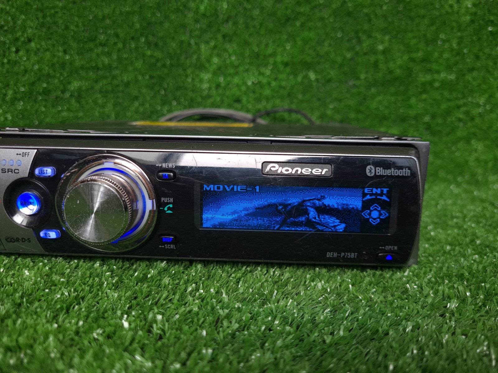 Pioneer Deh-p75bt Dehp75bt Car Radio Movie Dolphin Man Surfing Rocket Launching