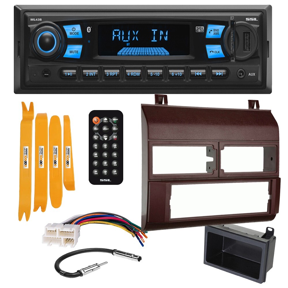 NEW Car Stereo Bluetooth/MP3/USB AM/FM Install kit For 1988-1994 GM C/K 1500 RD
