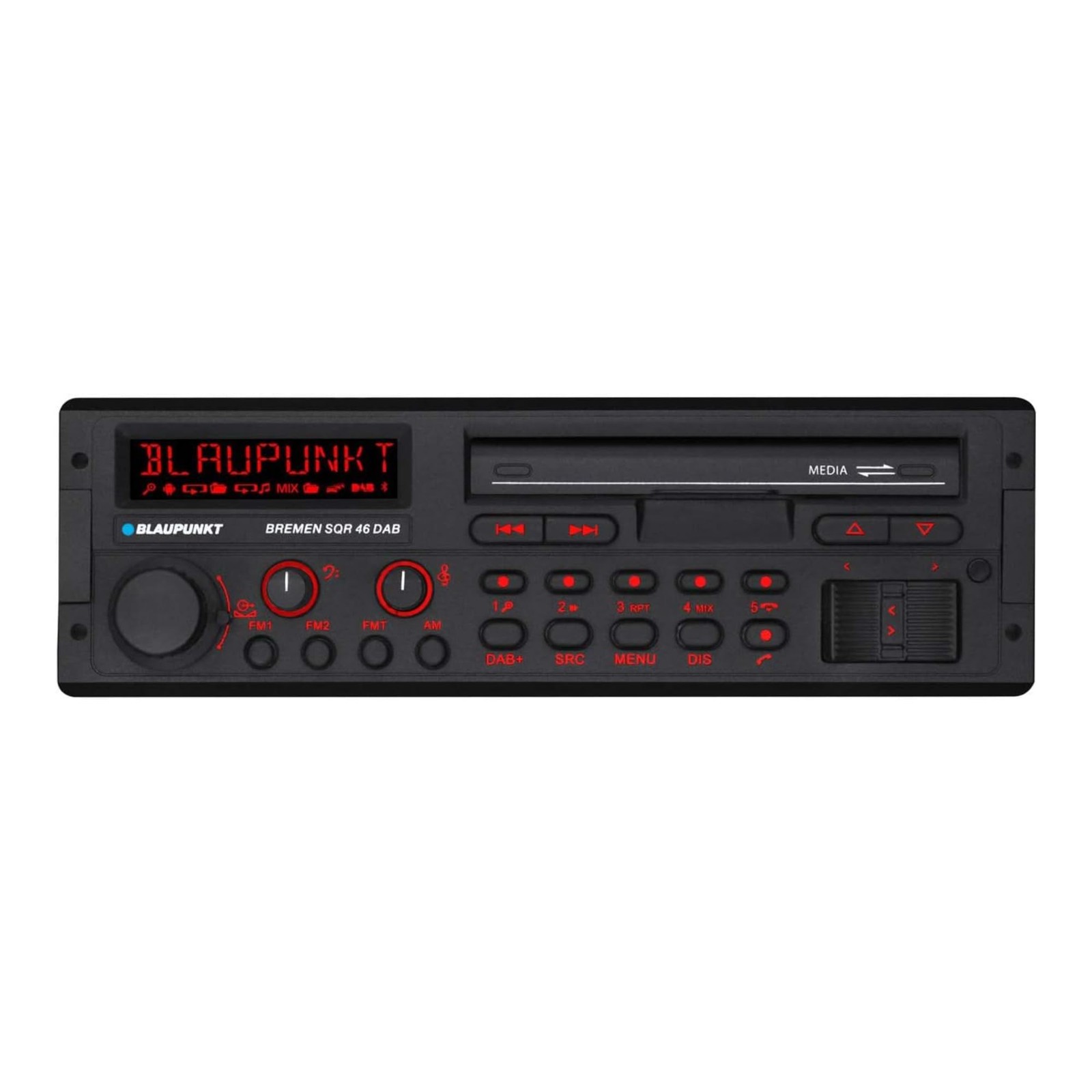 BLAUPUNKT Bremen SQR 46 DAB Retro Car Stereo 80s Classic Bluetooth USB SD AUX –