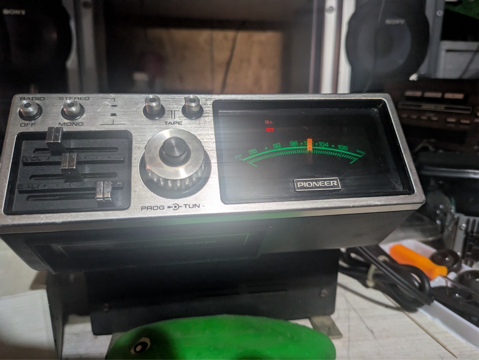 VTG 70s Pioneer TP-800 Bluetooth Audio 🔵 Car Radio Stereo 8 Track Tape Player