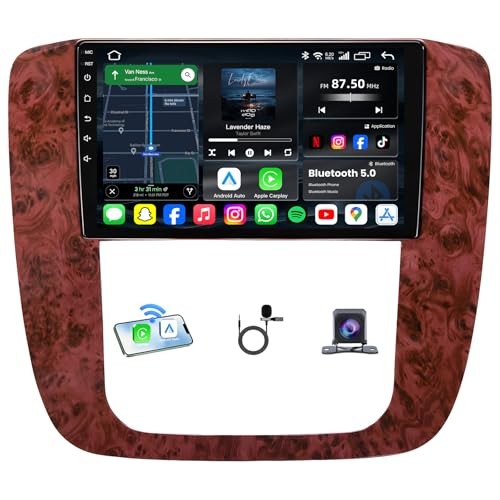 4+64GB Android 13 Radio for 2007-2013 Chevy Tahoe Suburban: 9 inch 8Core