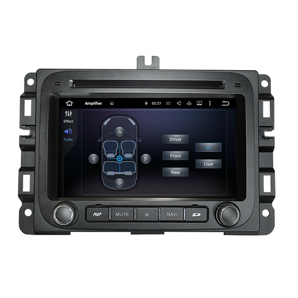 Android Unit For Jeep Dodge RAM 1500 2014-2017 4+64GB Car GPS Navi Stereo Radio