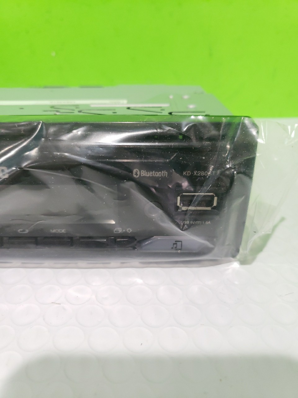 JVC KD-X280 BT Bluetooth Digital Car Media Receiver Single DIN AM/FM Radio Open