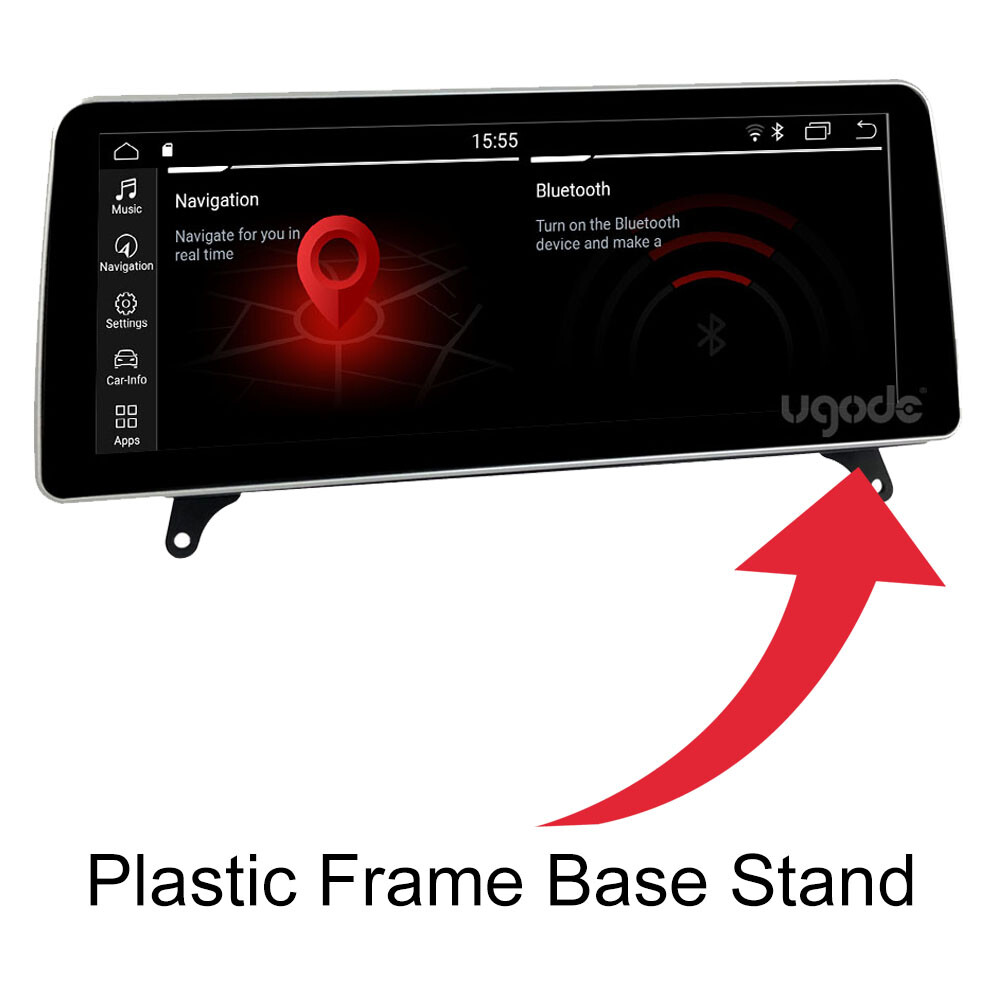 Ugode Frame Base Stand Bracket for 12.3inch for BMW X5 E70 CIC Android Screen