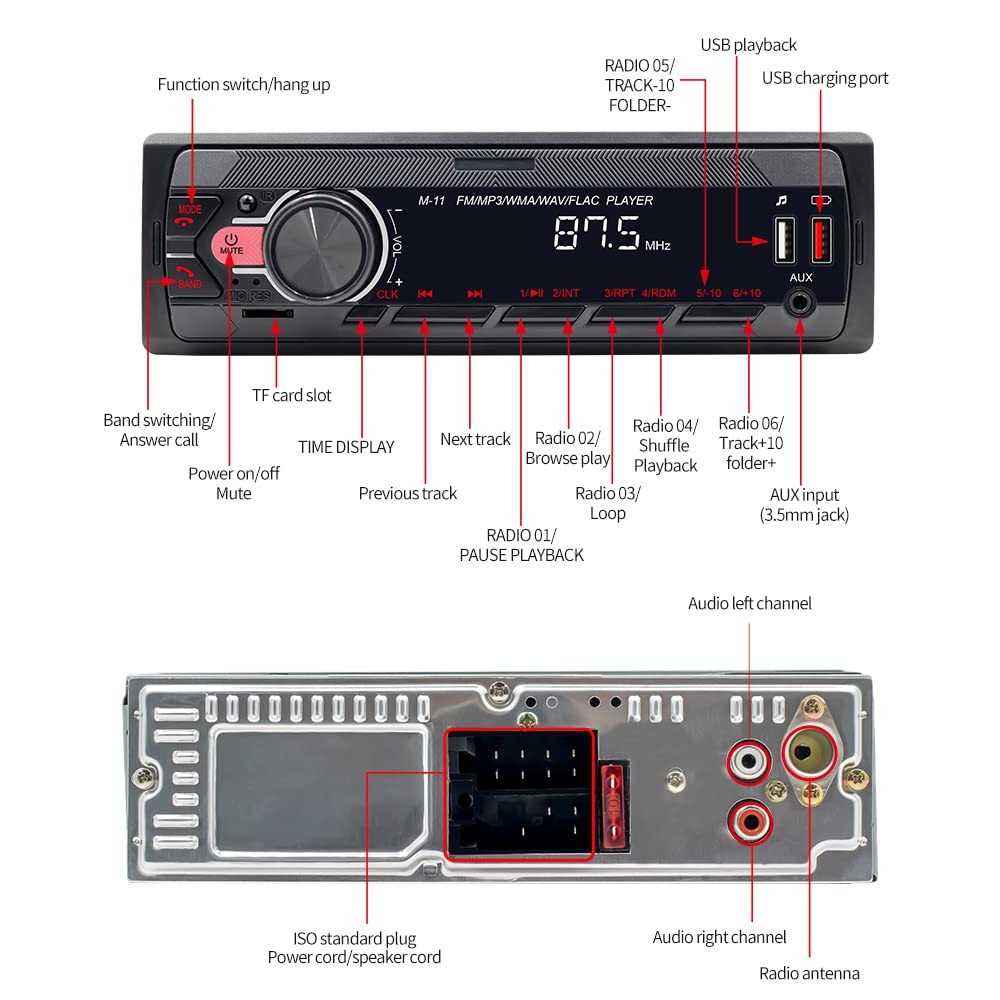 Receptor Multimedia De Un Din Với Asistente De Voz Y Control Por App Pro
