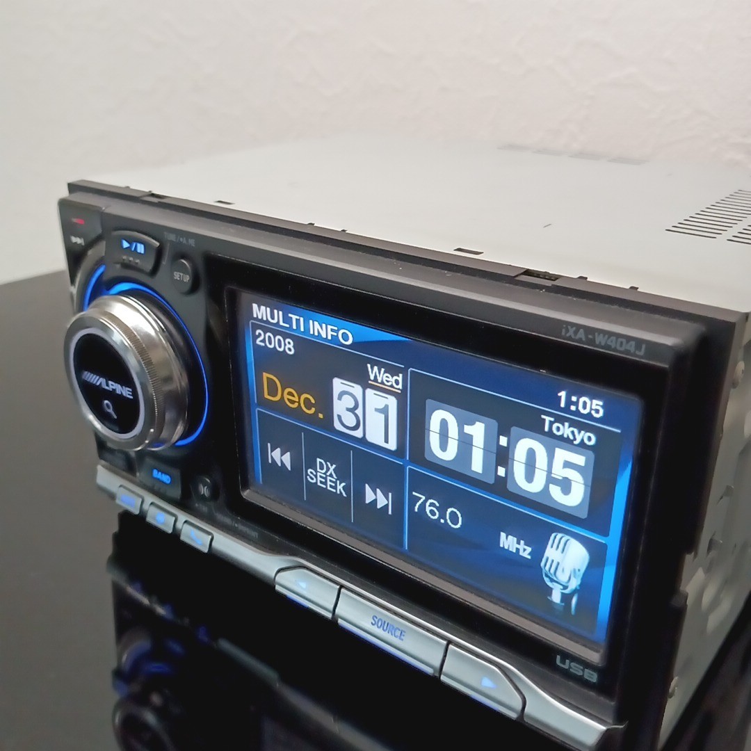 ALPINE iXA-W404 J Digital Media Station 4.3-in Touchscreen ‐ Fully Functional