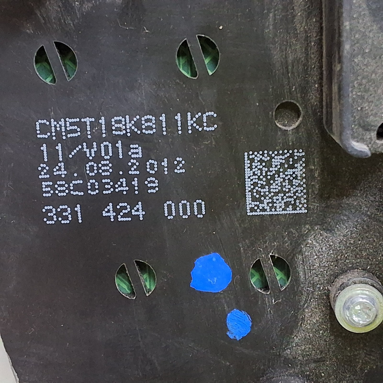 12 13 Ford Focus AM FM XM radio control panel OEM CM5T-18K811-KC
