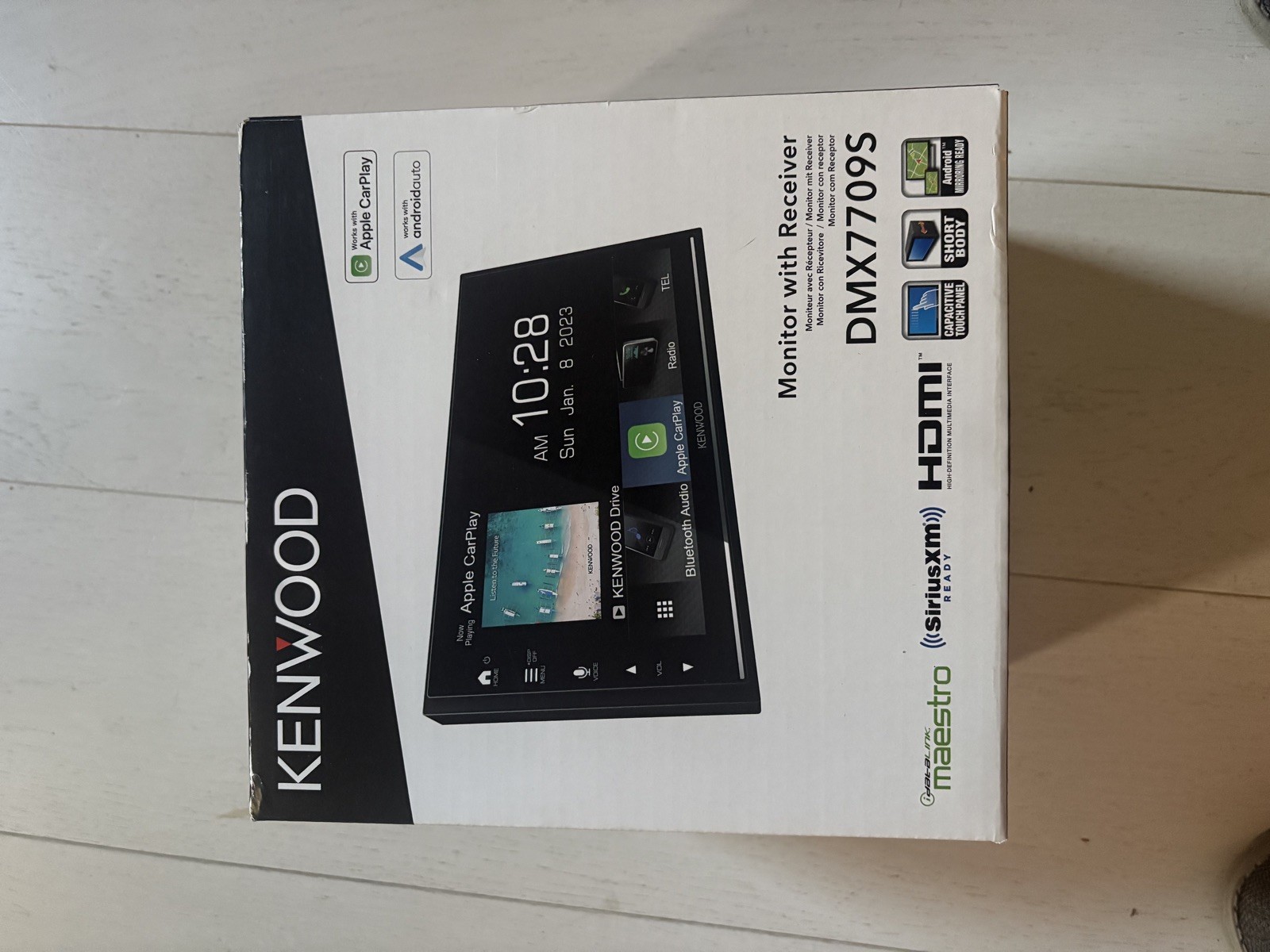 Kenwood Excelon DMX709S 6.8″ Apple CarPlay and Android Auto Multimedia Receiver