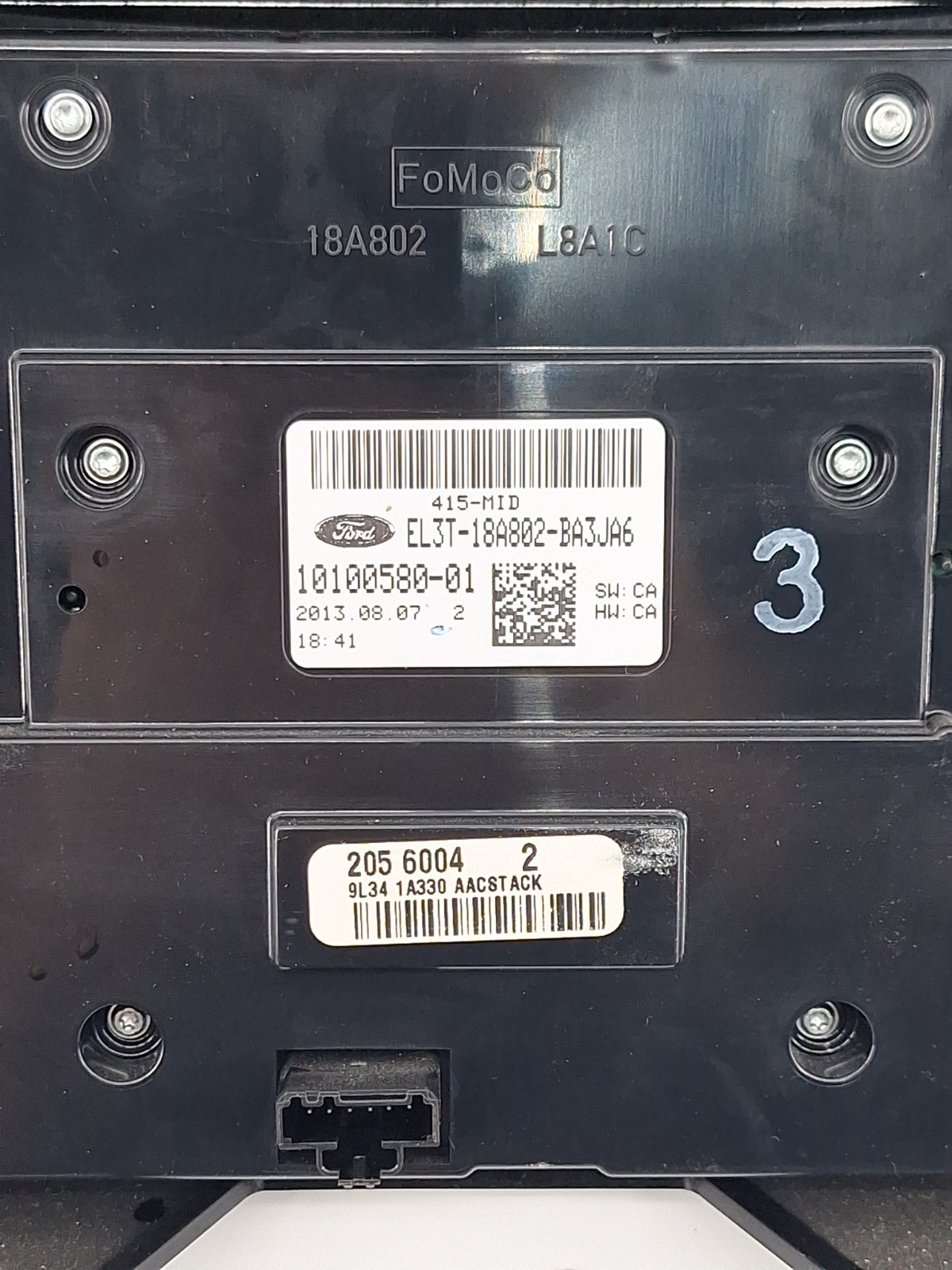 Ford F150 2013 2014 Factory Radio & Climate Control Button EL3T18A802BA3JA6