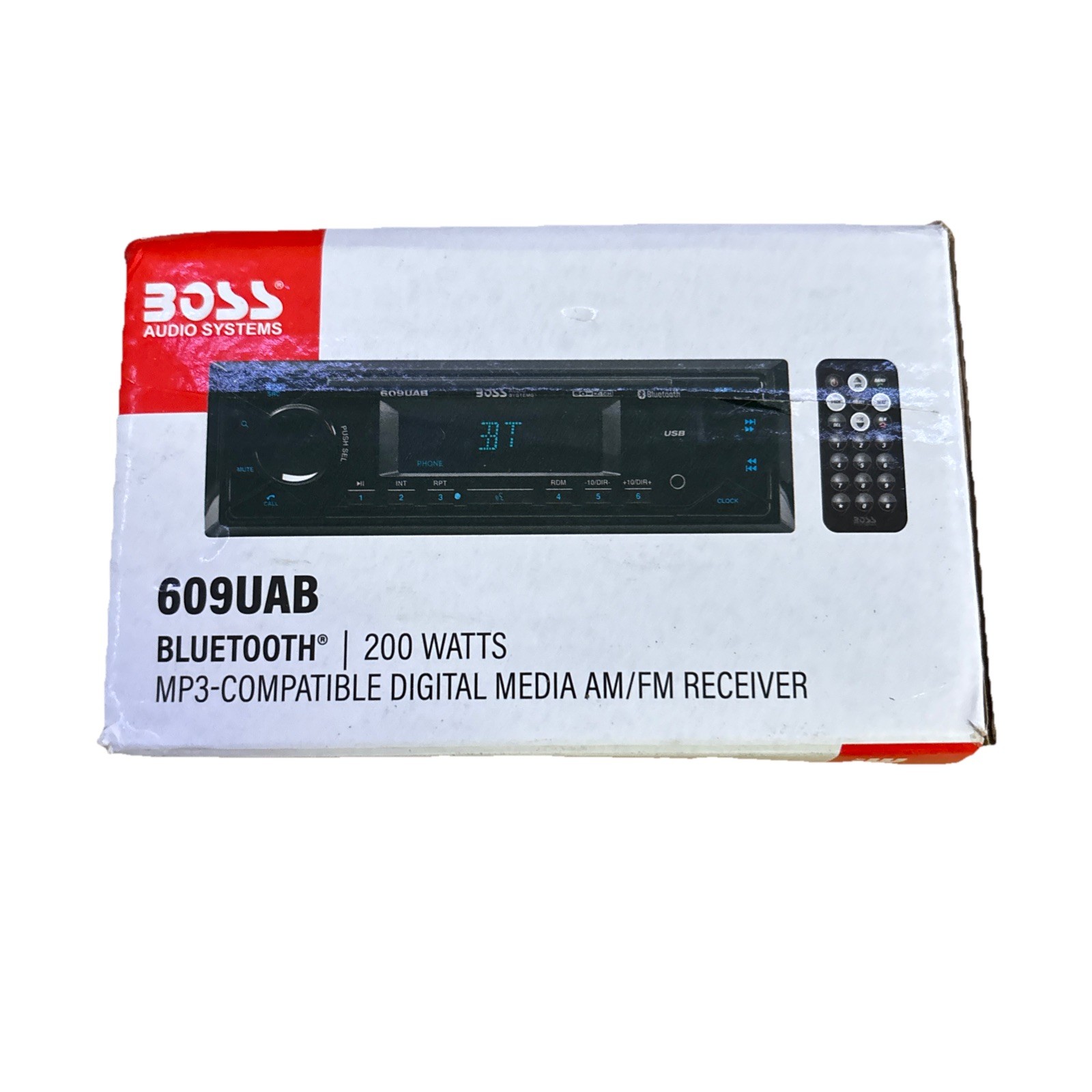 BOSS Audio Systems 609UAB Bluetooth Audio Car Stereo