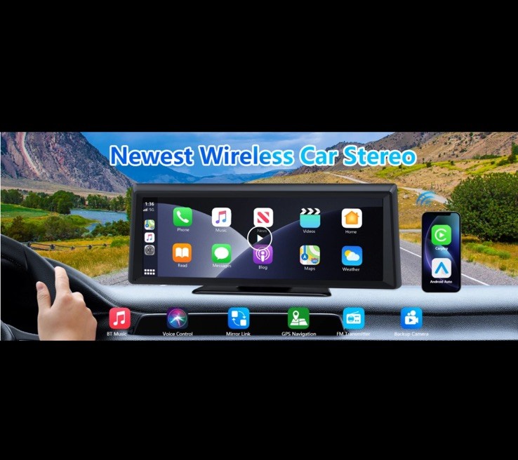 Hieha 8.1 Inch Car Multimedia Player – New in Open Box!