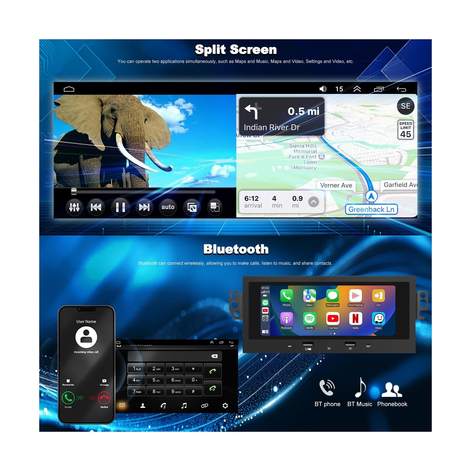 Car Radio Upgrade For Chevrolet Chevy Camaro 1997-2002, Malibu 1995-2000, Imp…