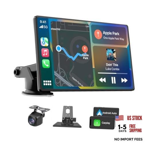 2026 Enhanced Carplay Screen for Car – 7″ HD Portable Carplay & Android Auto
