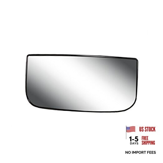 Passenger Side Non-heated Mirror Glass w/backing plate, Passenger Side (RH)