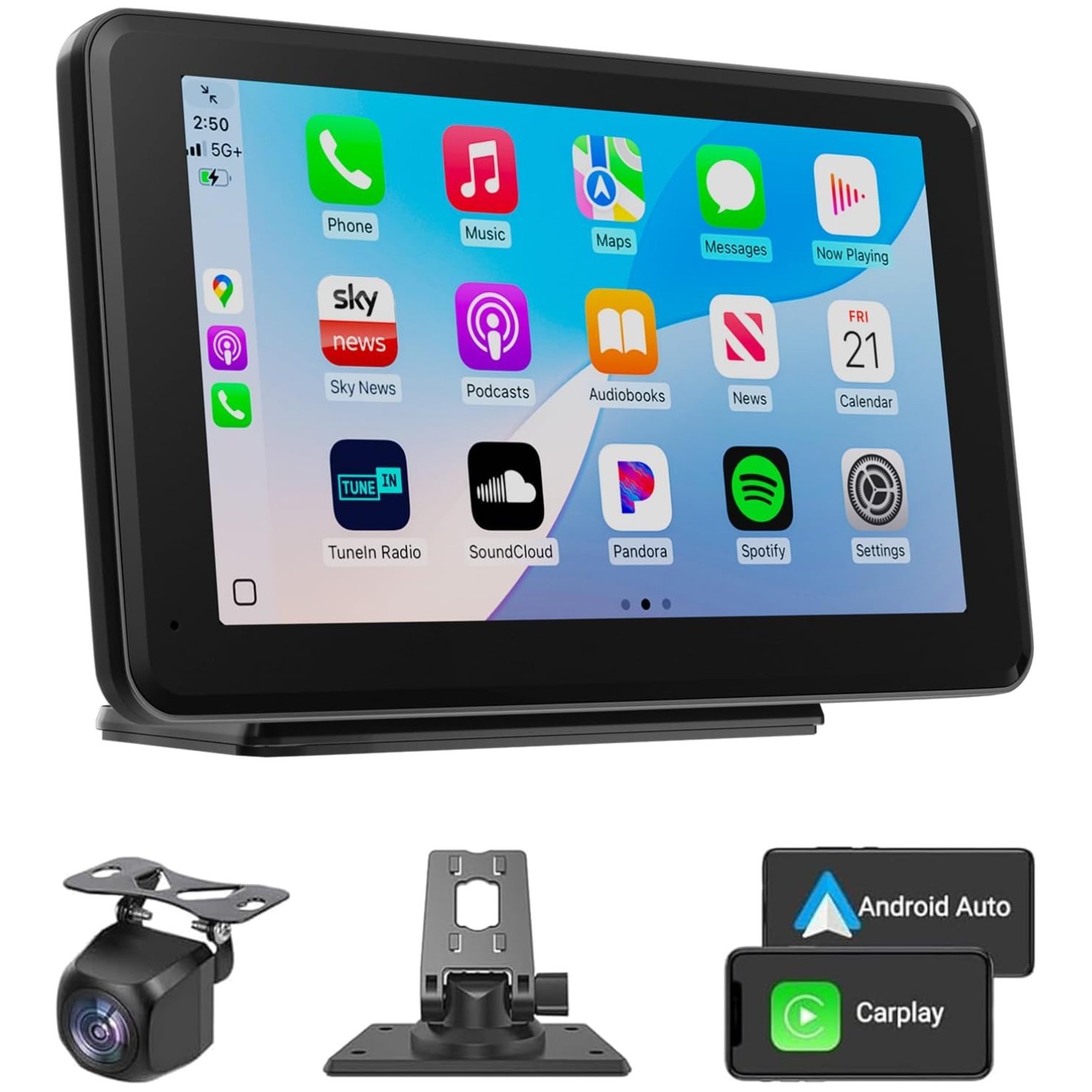 7″ HD GPS Car Stereo – Bluetooth & Mirror Link