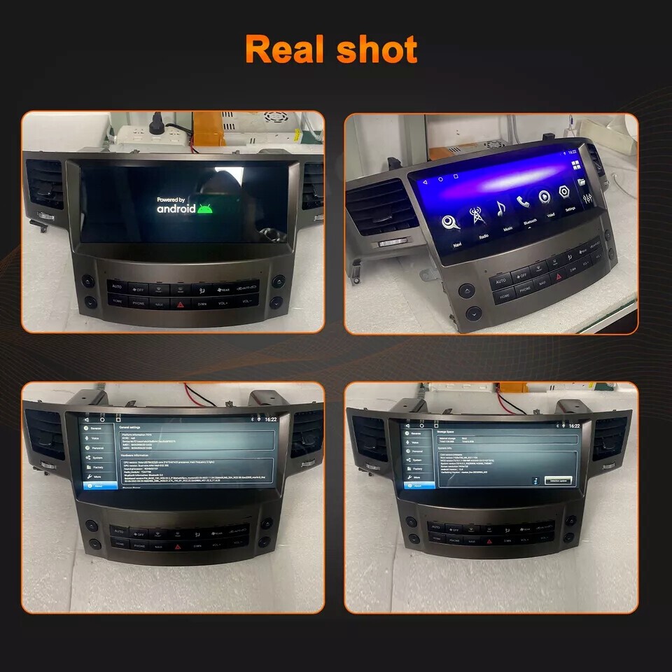 12.5″ Car Stereo Radio Auto Android Carplay 4+32GB For 2007-2015 Lexus LX570