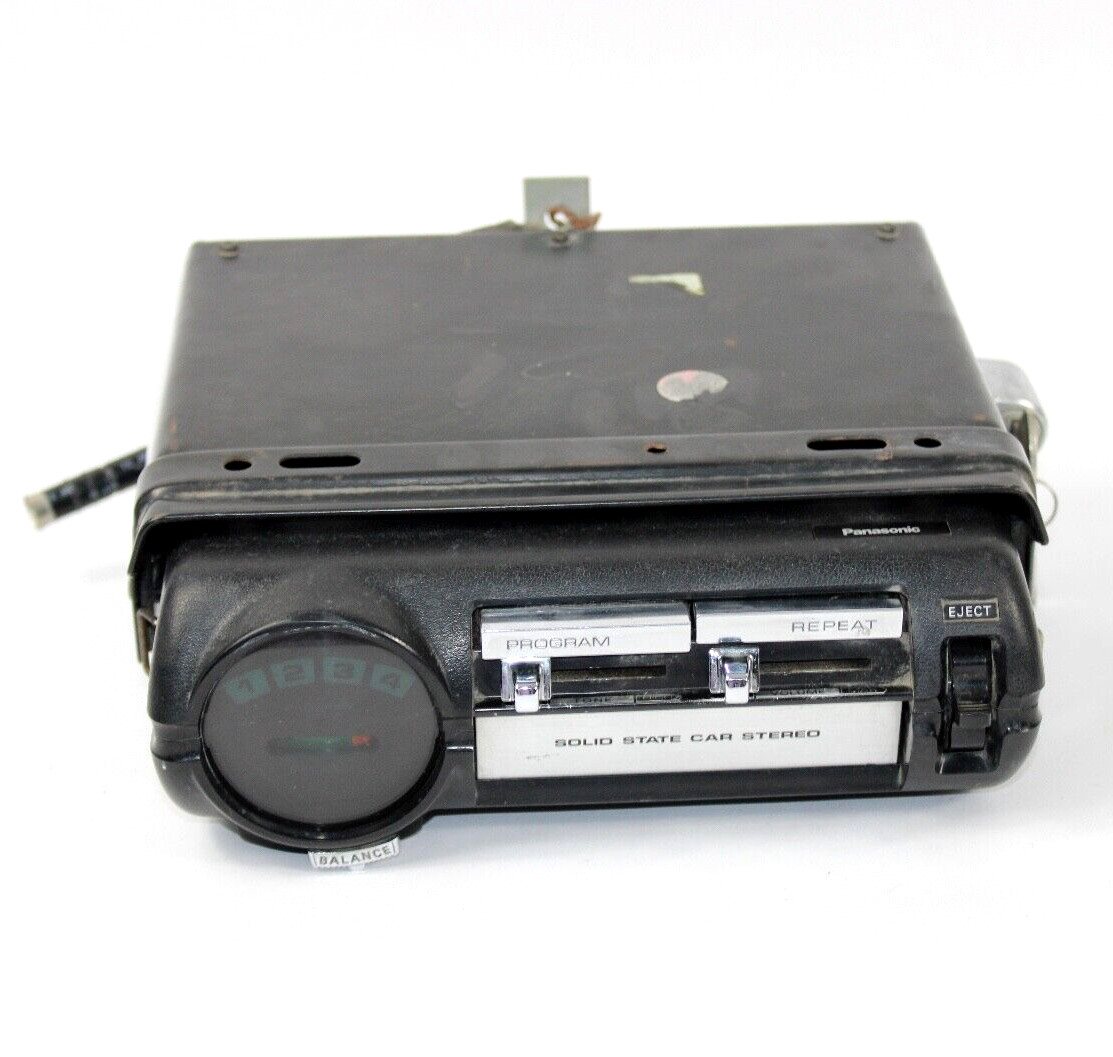 PANASONIC CX-880EU Car Radio 8 Track Player Stereo RARE Vintage COMPLETE EXC