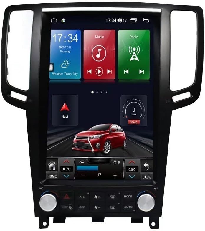 12.1″ For Infiniti G35/37 2007-2013 Car Radio Stereo Carplay Tesla Style upgrade