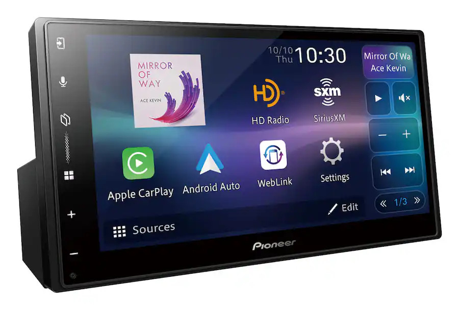 Pioneer DMH-W3050NEX 6.8″ Car Stereo Receiver w/ Apple CarPlay & Android Auto