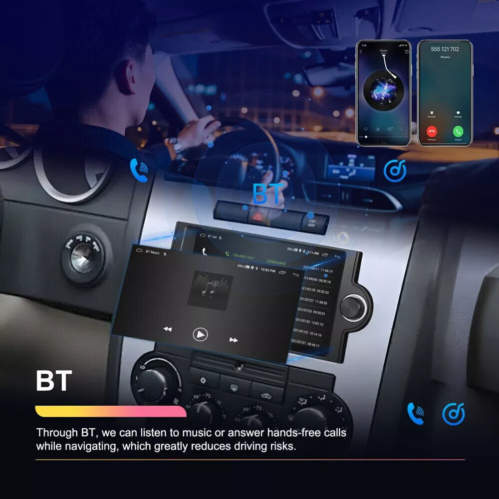 NEW 6.5” HD Car Radio GPS Navigation Android 4+64GB For Dodge Jeep Chrysler