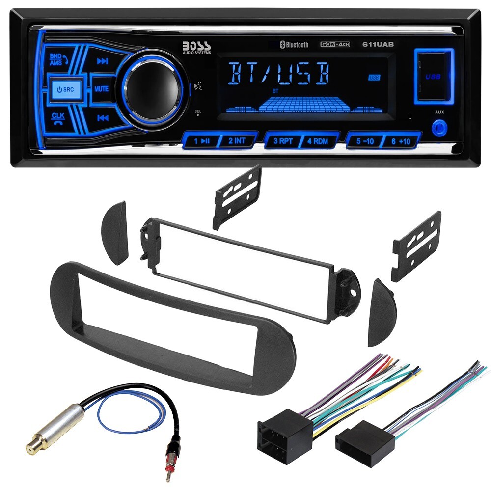 Boss Audio 611UAB Bluetooth MP3 Car Stereo AM/FM Radio for 1998-2011 VW Beetle