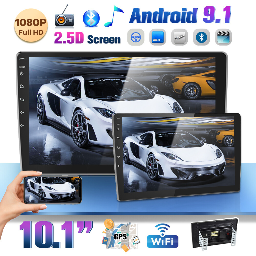 10.1″ Double 2 Din Car Stereo Radio Android 10 GPS Wifi Touch Screen MP5 Player
