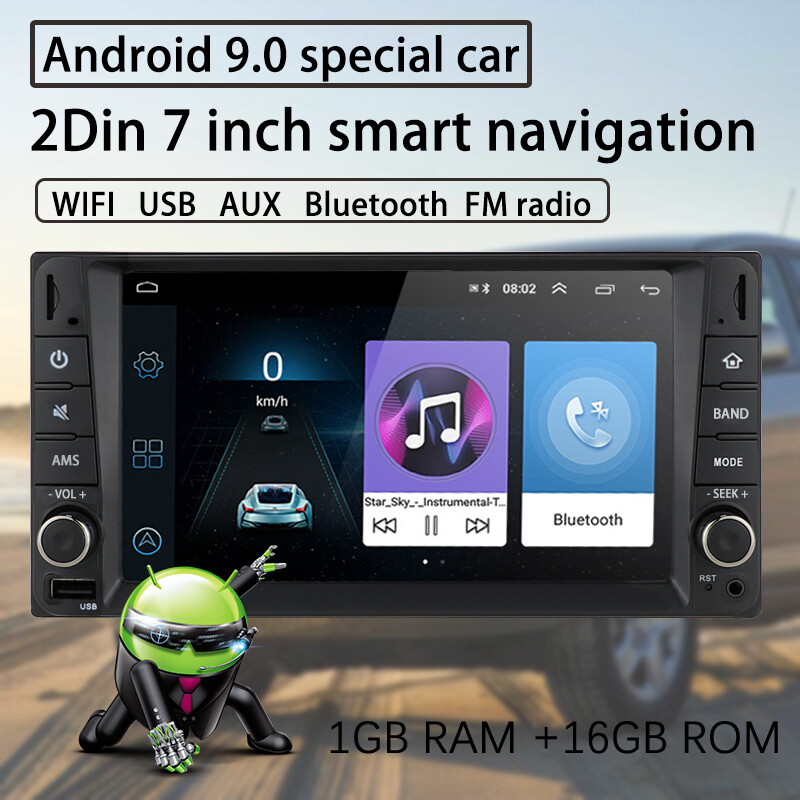 2 Din 7″ Car Radio Android Multimedia Player BT Touch Screen GPS WiFi for Toyota