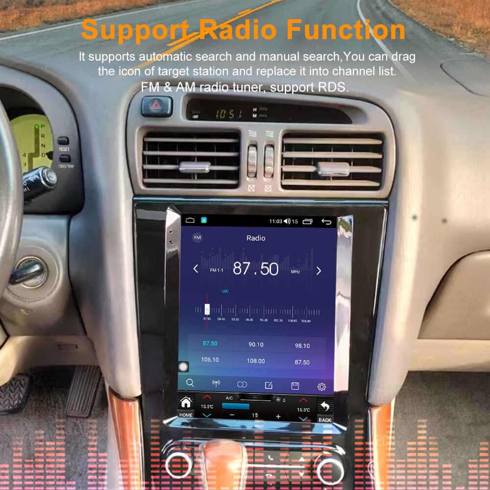 Head Unit For Lexus GS 300 1998-2004 Car GPS Navi Stereo Radio Android 14 WIFI