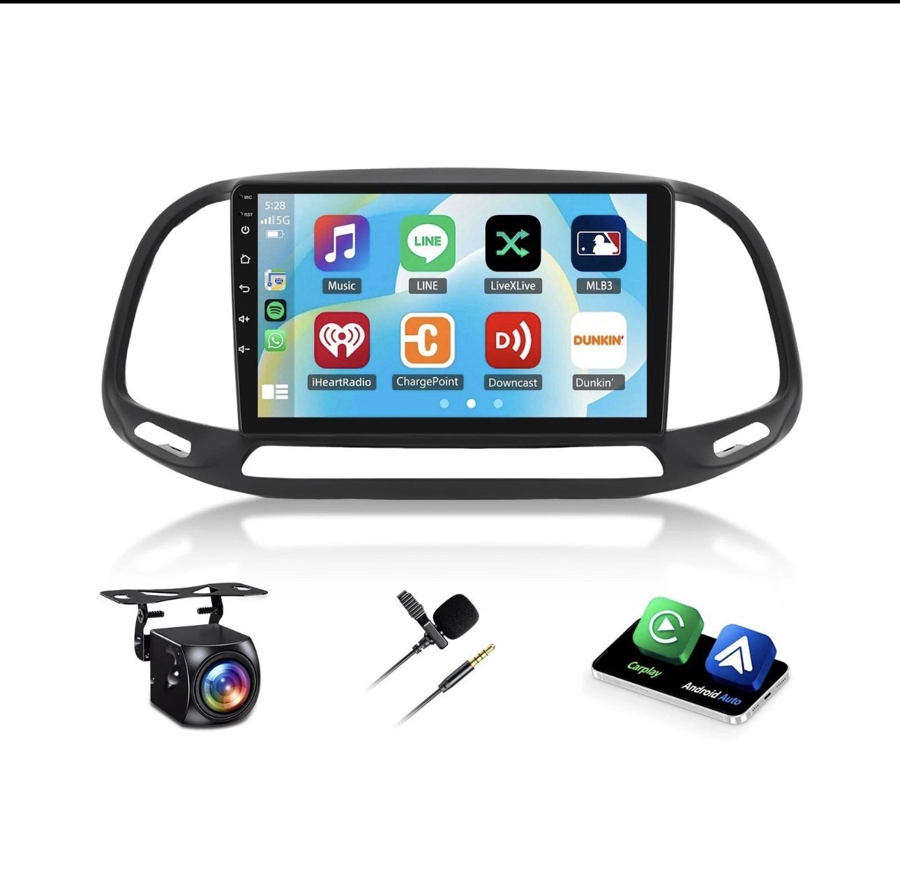 2015-21 Dodge RAM ProMaster Android 9” Touchscreen Car Radio + Backup Cam