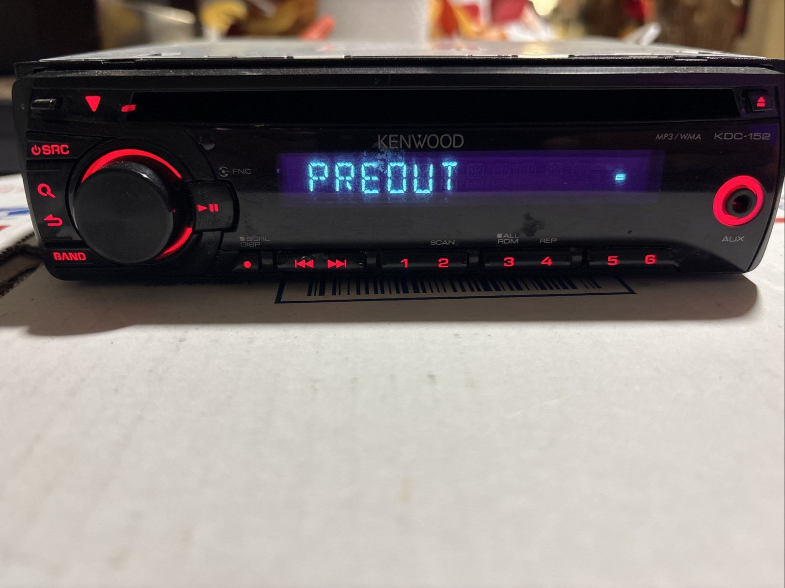 KENWOOD KDC-152 CAR STEREO