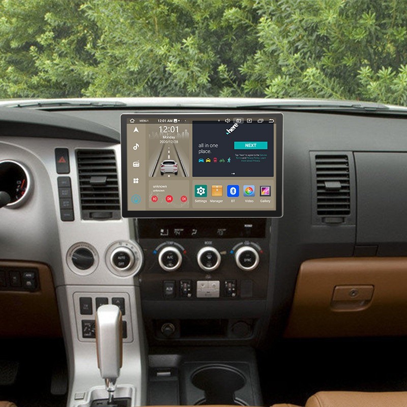 13.1″ Android 13 Car Stereo Radio for Toyota Tundra 2007-2013 Sequoia GPS WIFI