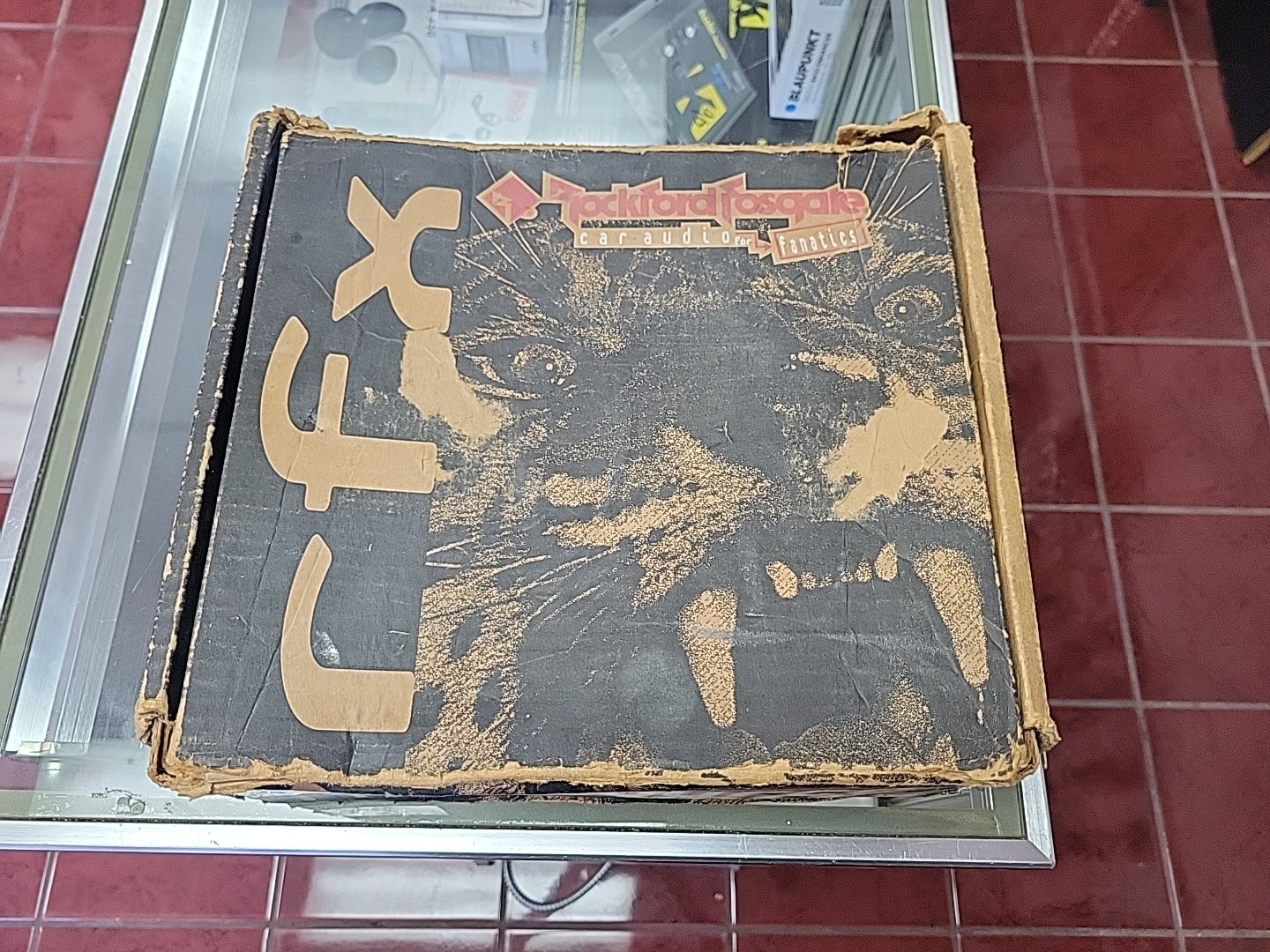 Old School Rockford Fosgate RFX-8030 Cassette Open Box