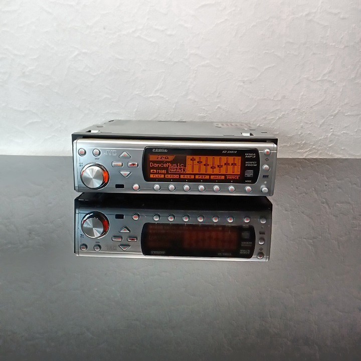JVC KD-SH919 1DIN Car Audio CD Receiver WMA MP3 Stereo Tested Ships in 1 Day