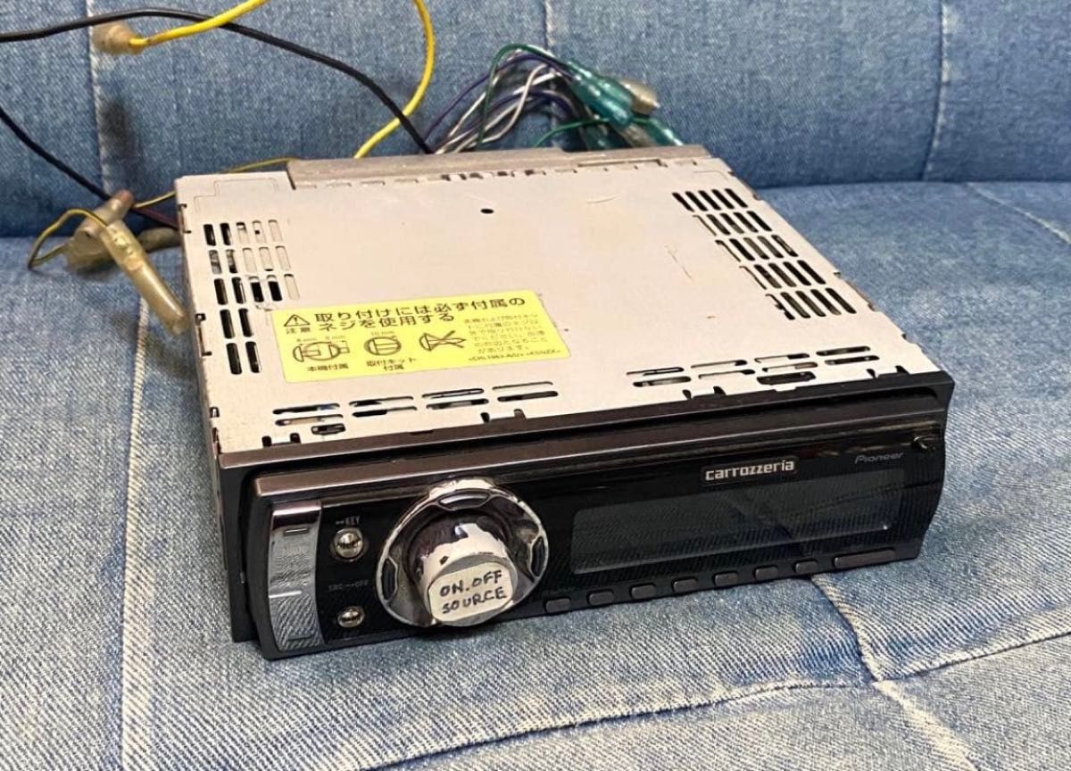 Pioneer Carrozzeria DEH-P520 1DIN CD Car Audio Junk Condition