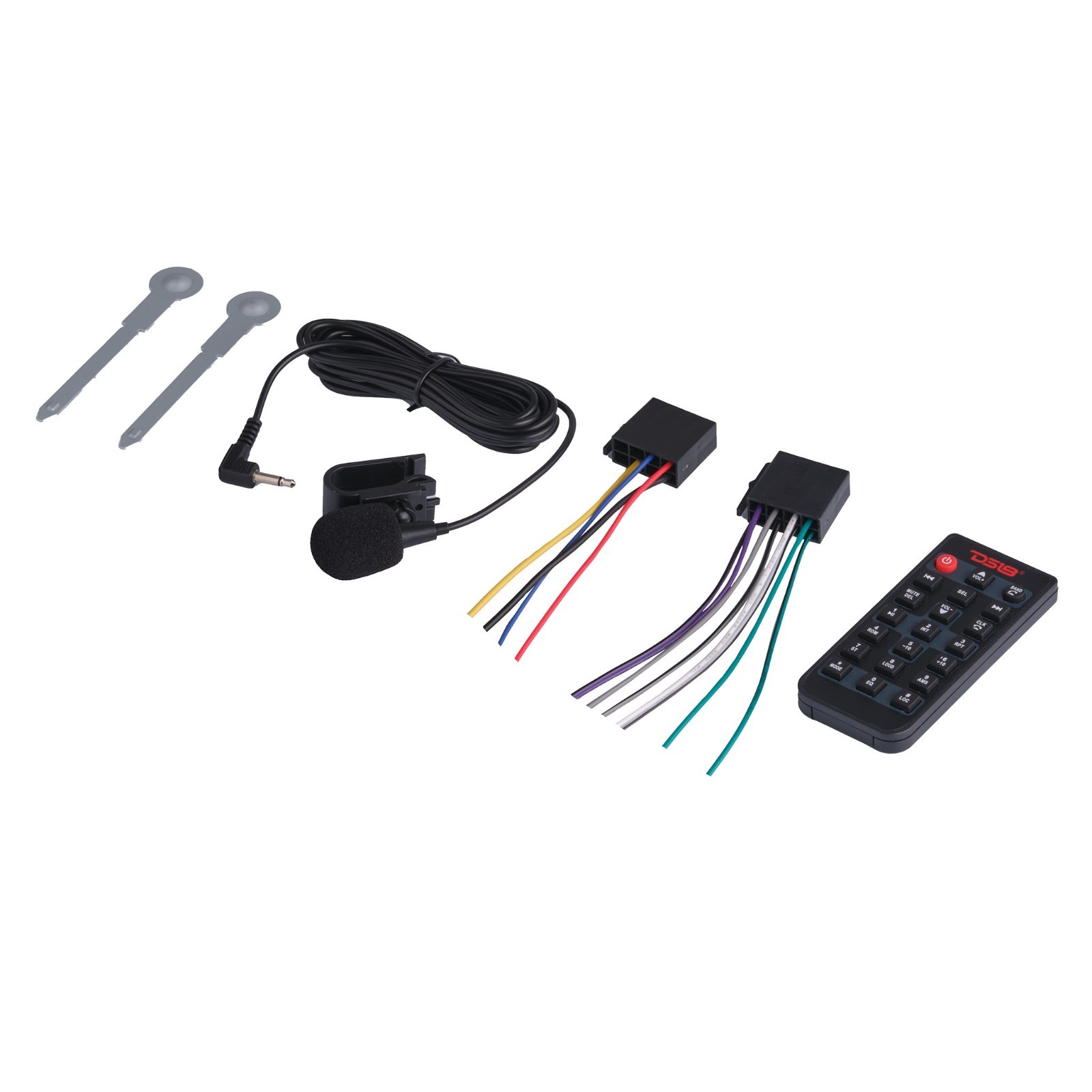 DS18 SDX-P100 Single Din Radio Headunit Bluetooth DSP Car Stereo USB/AUX/AM/FM