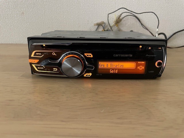 Pioneer Carrozzeria DEH-770 1Din Car Audio CD Player Operation Confirmed