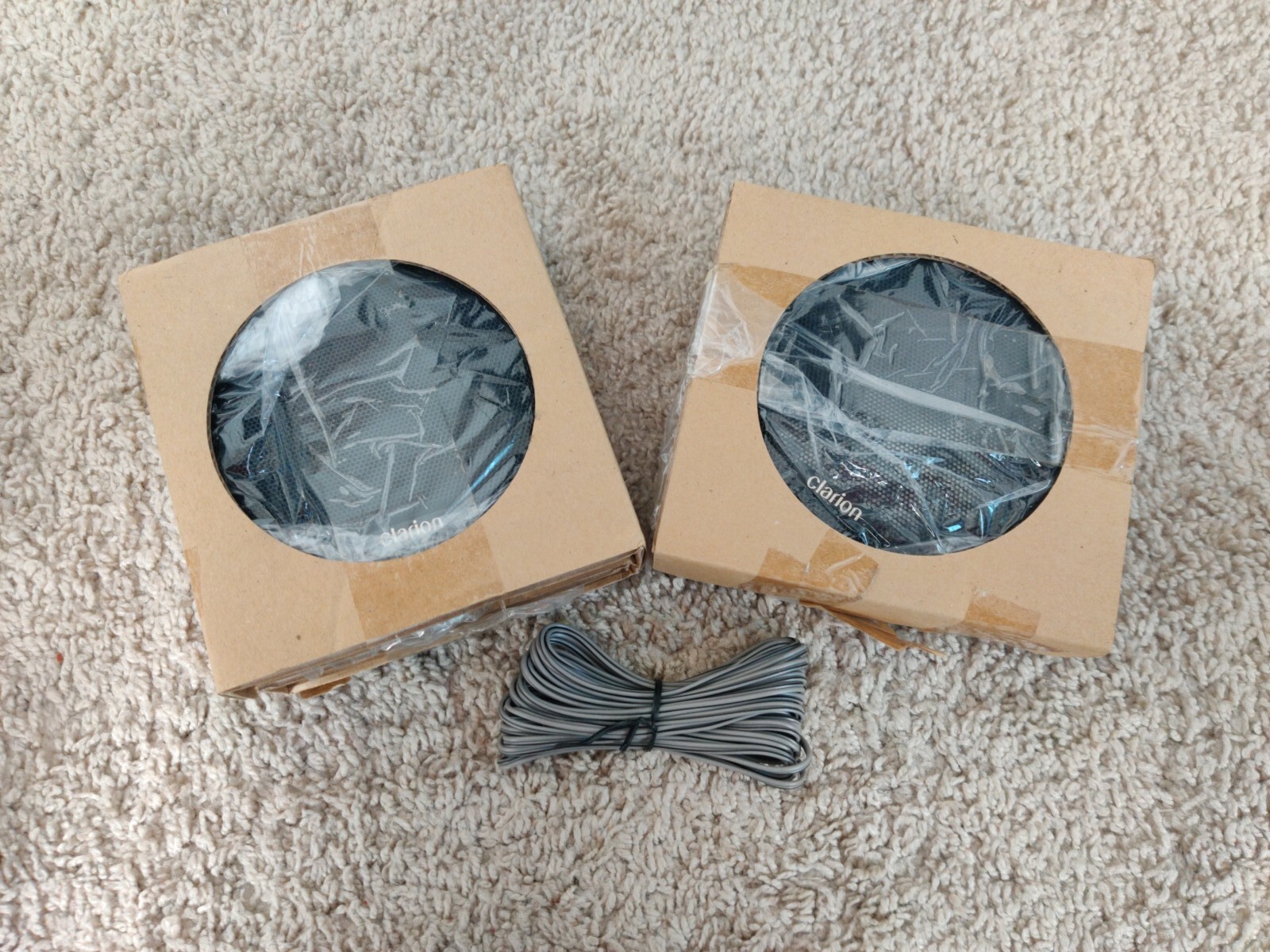Clarion SE1503 5″ Dual Cone Car Speaker 91dB Water-Resistant NOS Open Box