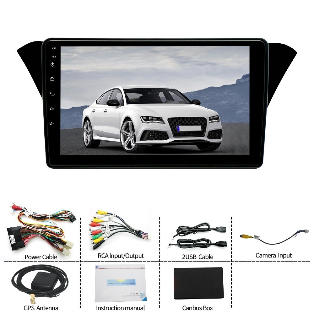 Car Stereo Radio GPS Head Unit For Hyundai Genesis/Rohens Coupe 2012-2016 4+64G