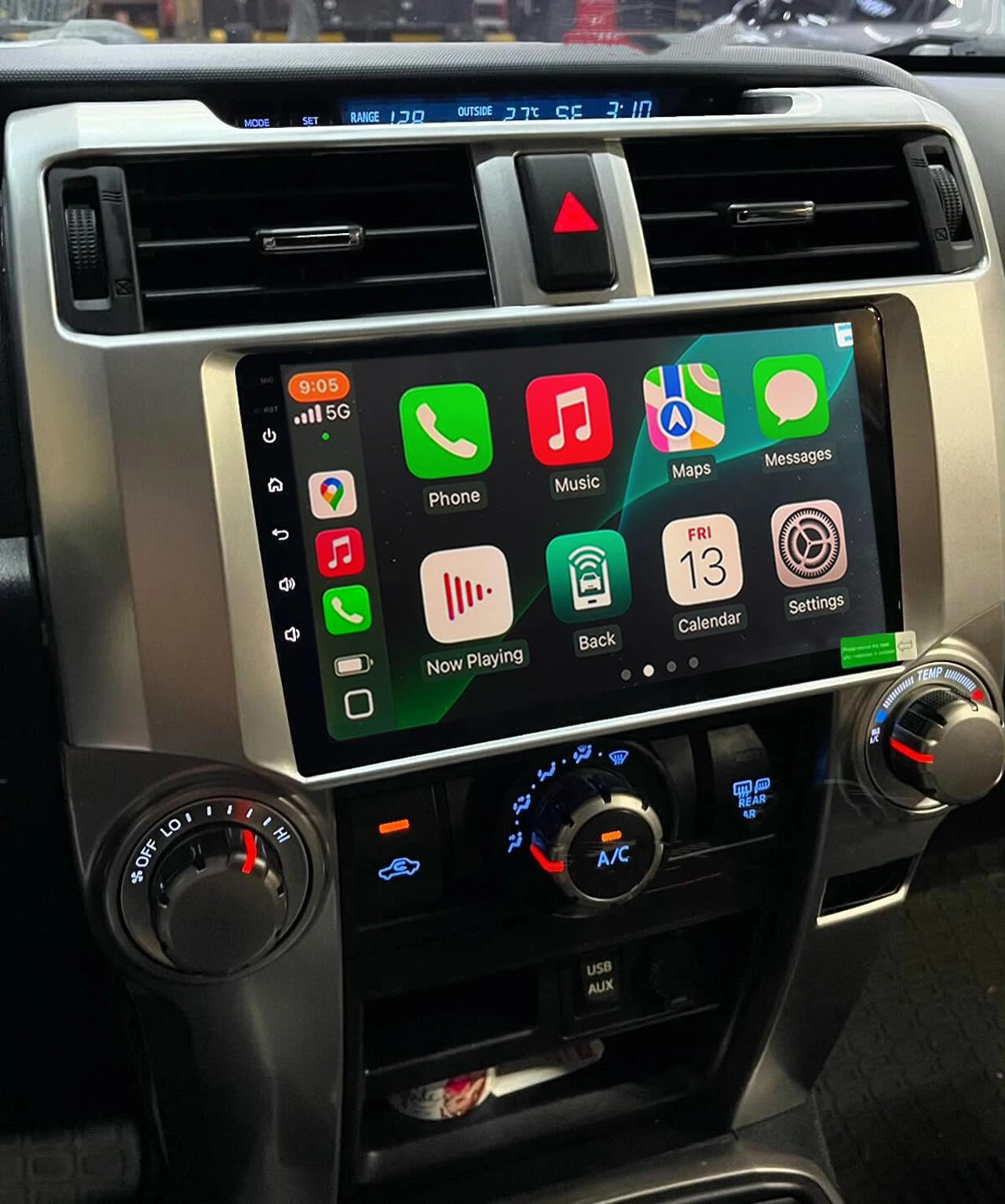 4+64G 8core CarPlay Auto touch screen radio 10.33″ For Toyota 4runner 2009-2019