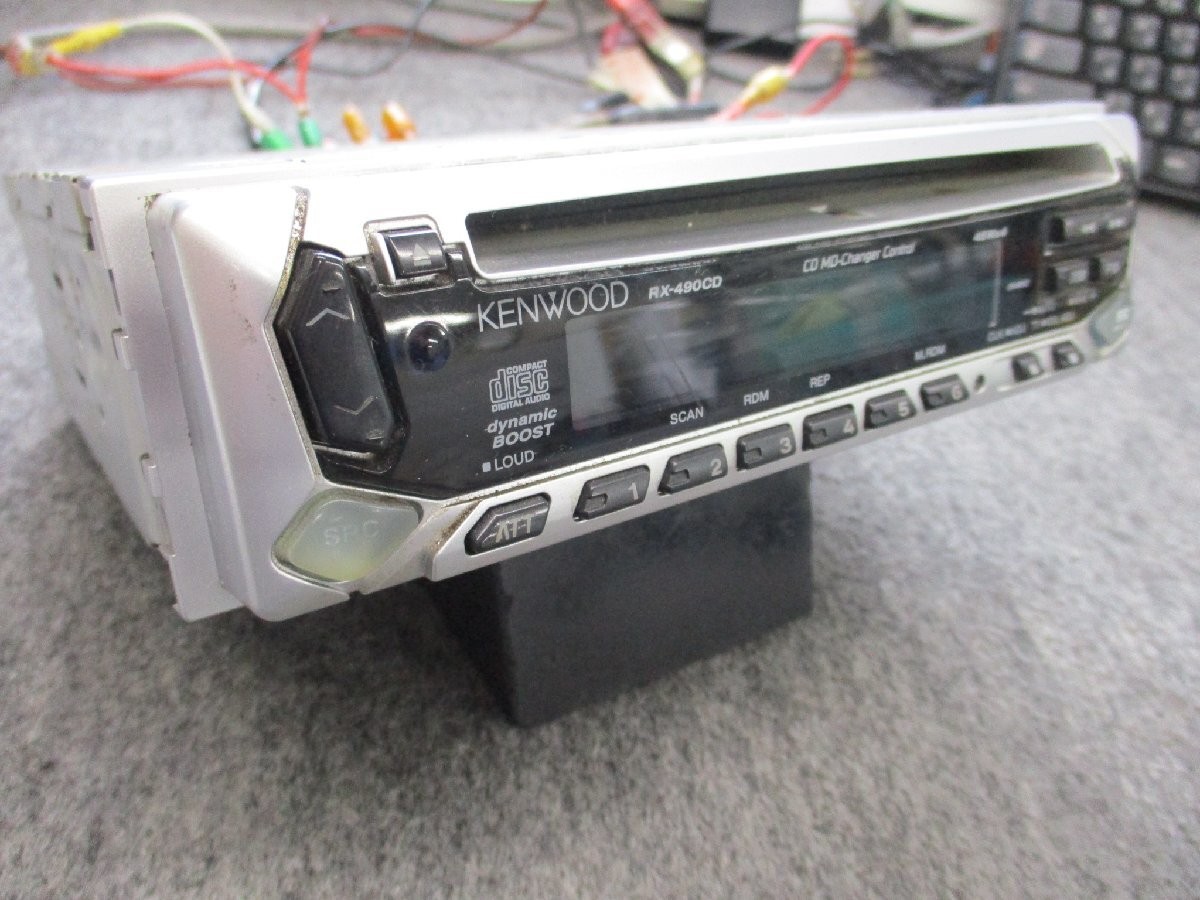 KENWOOD RX-490CDN 1DIN CD Radio Deck Junk JAPAN