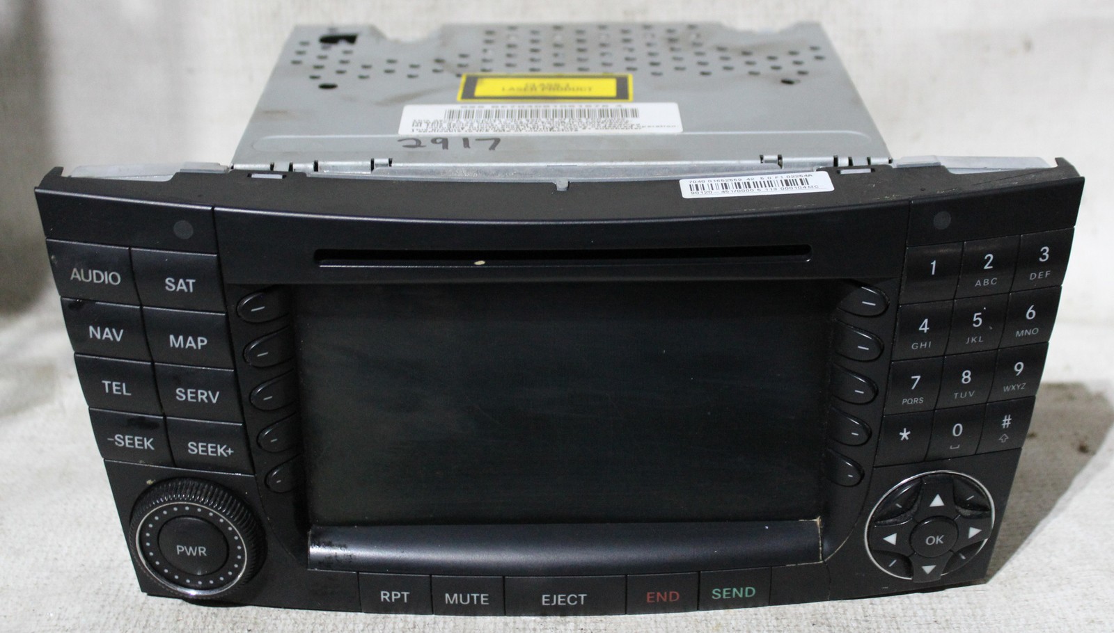 Mercedes CLS350 CLS500 E320 E350 2003 2004 2005 2006 NAV Navigation A2118704889