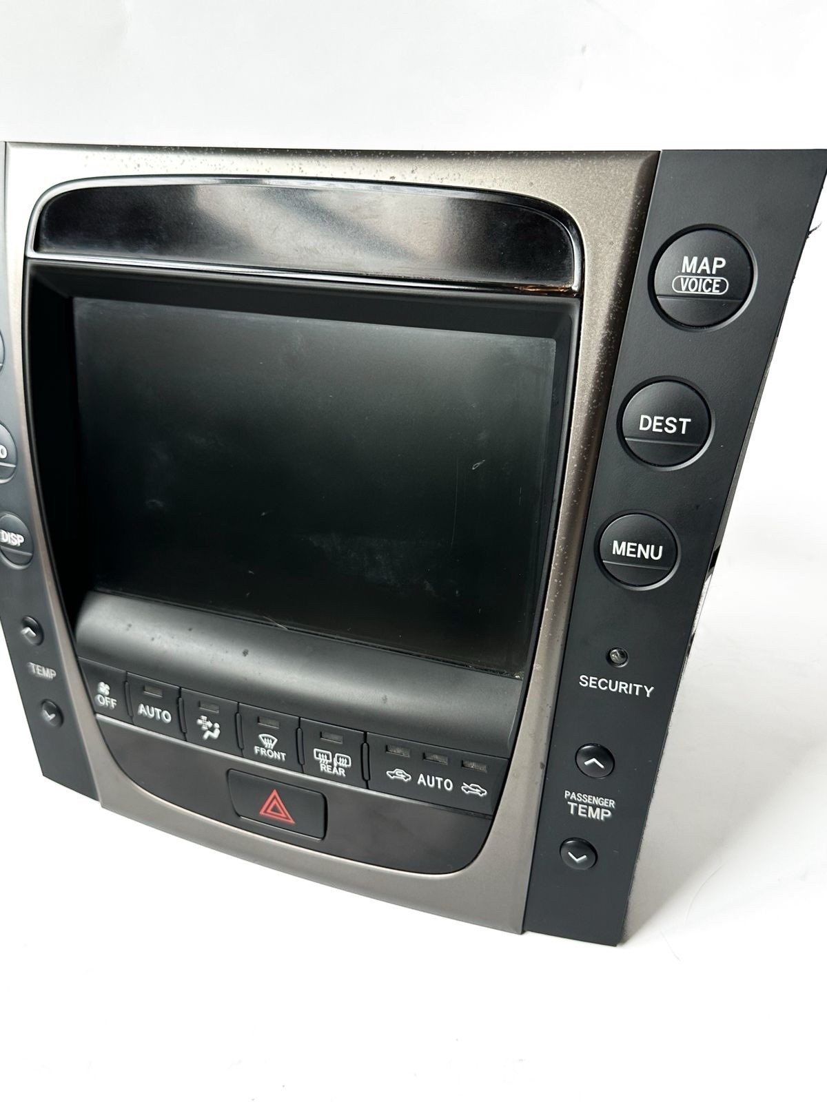 2006 -2007 GS300 GS350 NAVIGATION DISPLAY GPS CONSOLE 86111-30390 USED GOOD