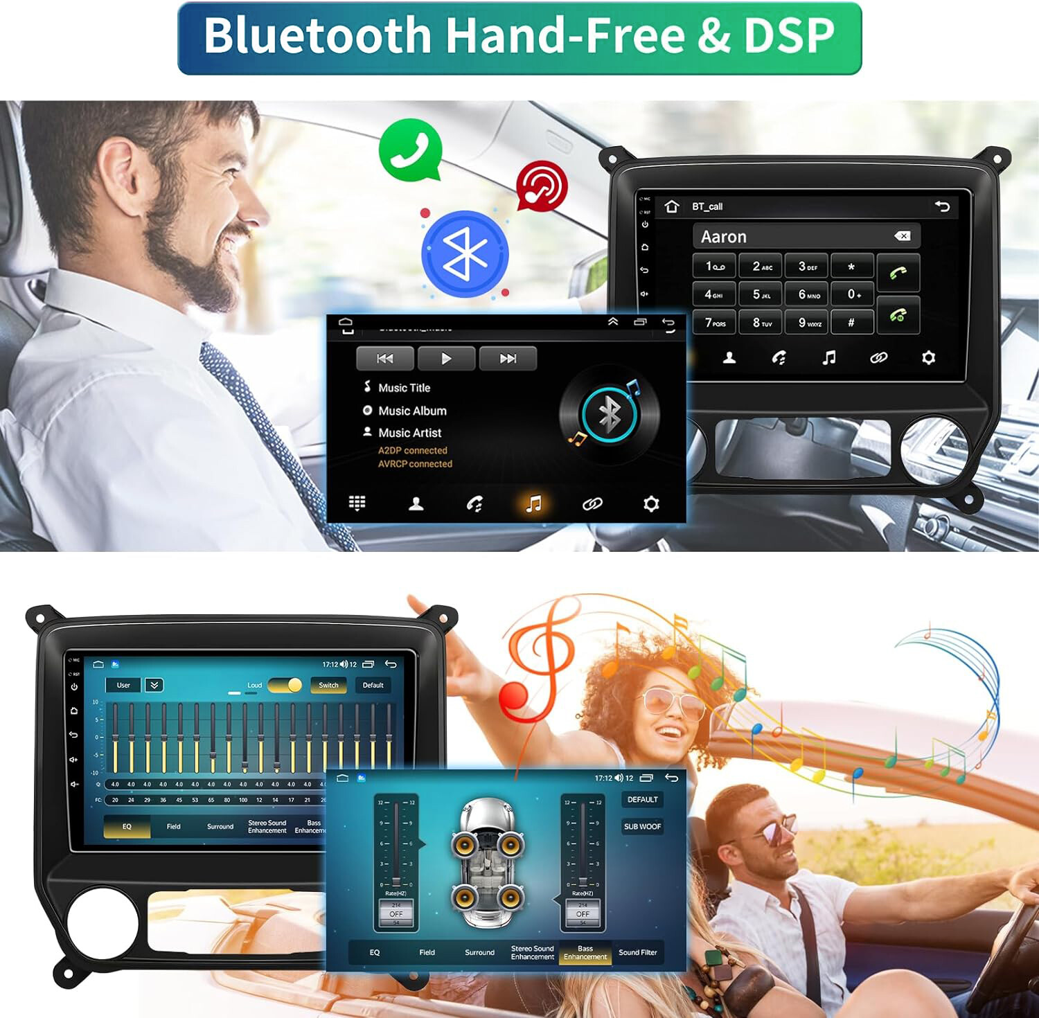 64G 8Core Stereo Radio Carplay GPS For 2014-18 Chevrolet Silverado GMC 1280*800