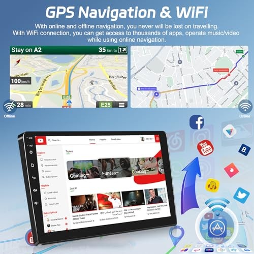 Kia Soul Car Radio 2+64G – 4 Core & 2GB + 64GB – Only for Manual A/C