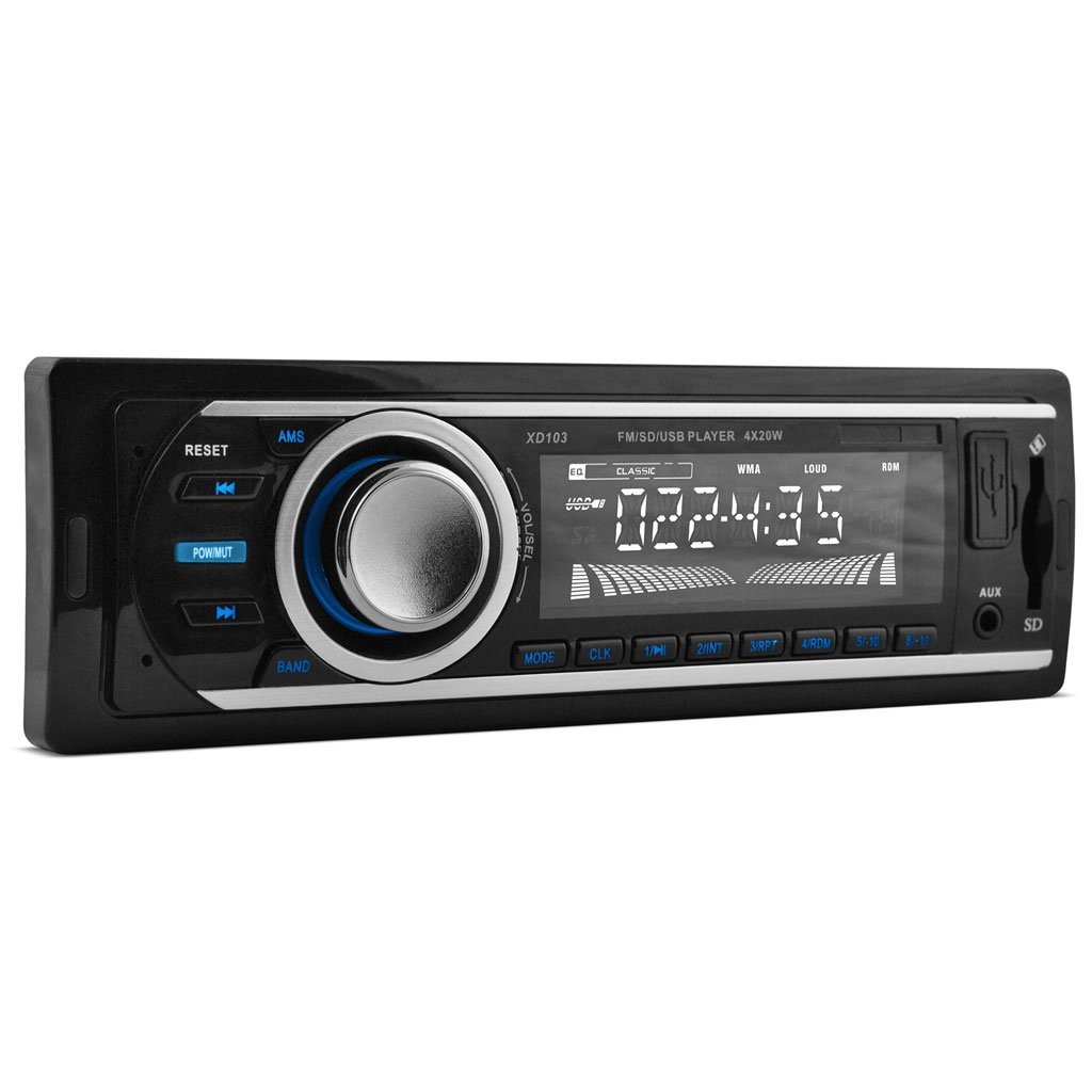XO Vision XD103 FM and MP3 Stereo Receiver with USB Port SD Card Slot